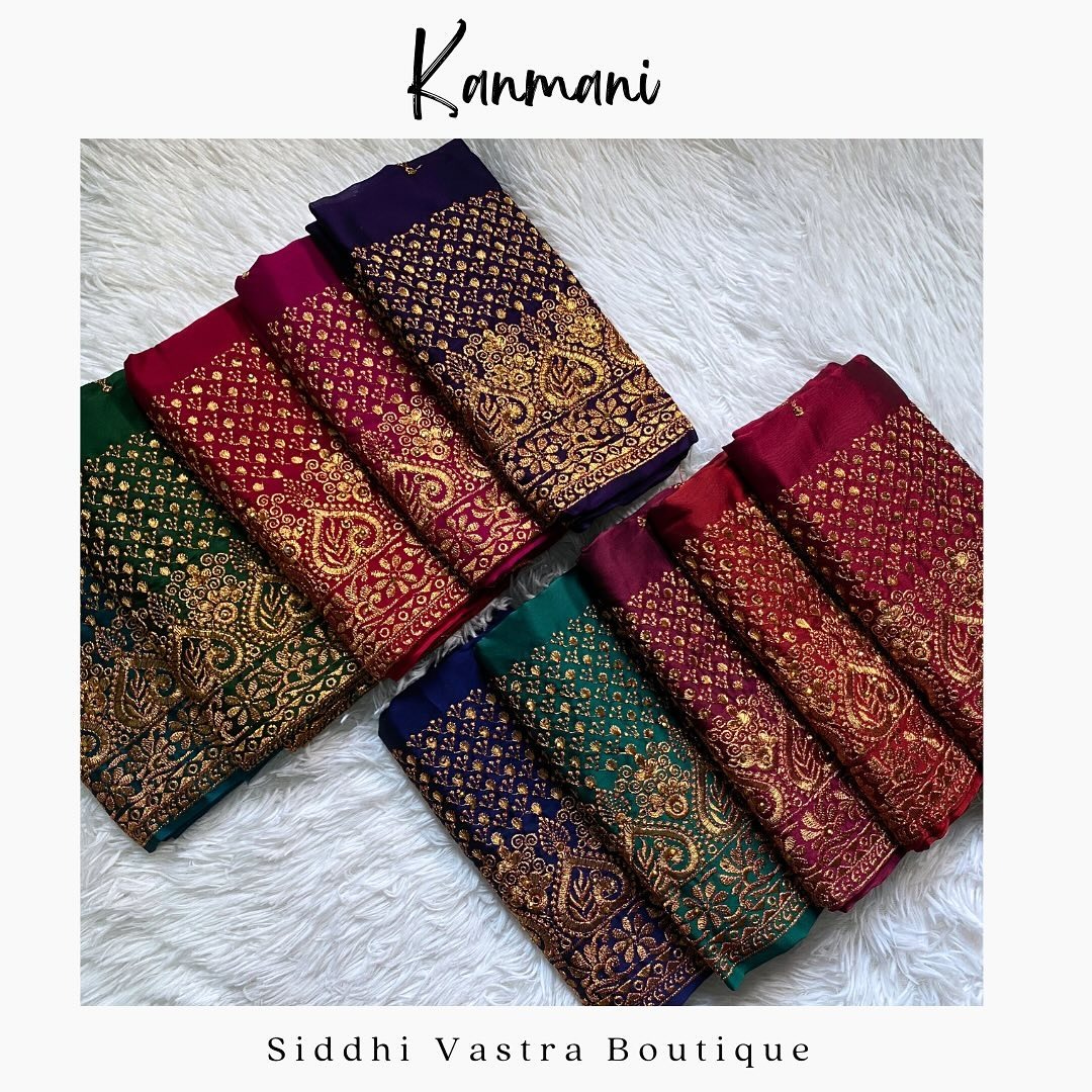 Red Kanmani Blouse Material